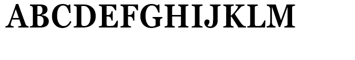 Georgia Pro Condensed SemiBold Font UPPERCASE