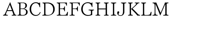 Georgia Pro Light Font UPPERCASE