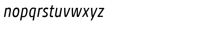 Gesta Condensed Italic Font LOWERCASE