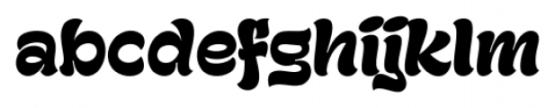 Gecko Regular Font LOWERCASE
