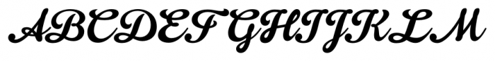 Gelato Script Regular Font UPPERCASE