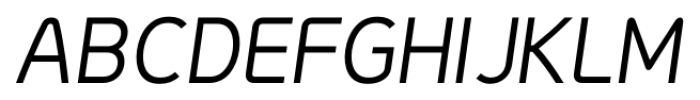 Genius Regular Italic Font UPPERCASE