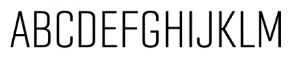 Geogrotesque Compressed Light Font UPPERCASE