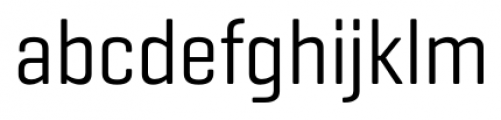 Geogrotesque Condensed Regular Font LOWERCASE