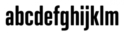 Geogrotesque Extra Compressed Semi Bold Font LOWERCASE