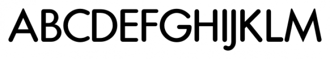 Geometa Rounded Regular Font UPPERCASE
