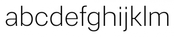 Gerlach Sans 300 Light Font LOWERCASE