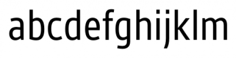 Gesta Condensed Regular Font LOWERCASE