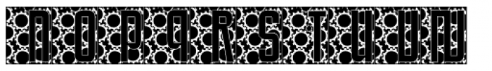 Gearhead Initials Font LOWERCASE