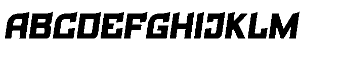 Gearmoff Regular Font UPPERCASE