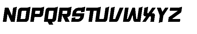 Gearmoff Regular Font UPPERCASE