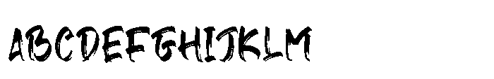 Gebrush FONT