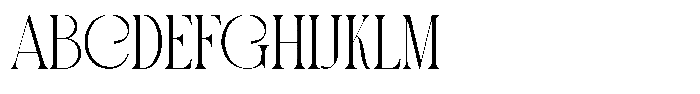 Gebwall Font UPPERCASE