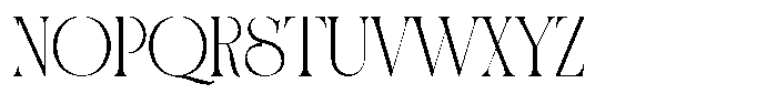Gebwall Font UPPERCASE