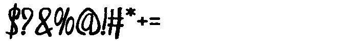 Gecarin Font OTHER CHARS