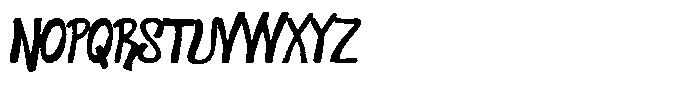 Gecarin Font LOWERCASE
