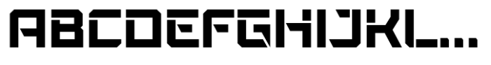 Geco Regular Font UPPERCASE