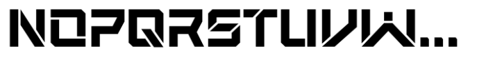 Geco Regular Font UPPERCASE
