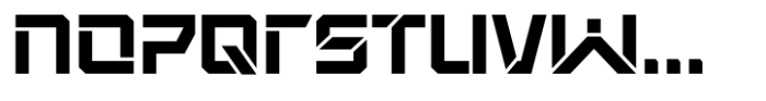 Geco Regular Font LOWERCASE