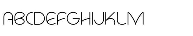 Gecola Light Regular Font UPPERCASE