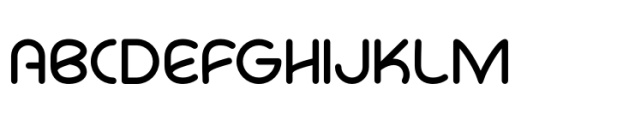 Gecola Semi Regular Font UPPERCASE