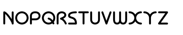 Gecola Semi Regular Font UPPERCASE