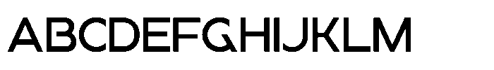 Gedbar Font UPPERCASE