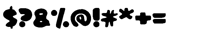 Geeky Swan Font OTHER CHARS