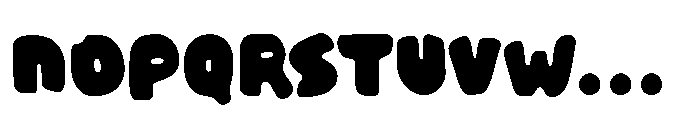 Geeky Swan Font LOWERCASE