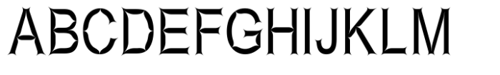 Geffry Font UPPERCASE