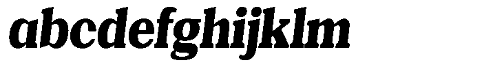 Gegisa Black Condensed Slant FONT
