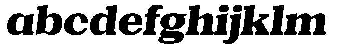 Gegisa Black Expanded Slant FONT