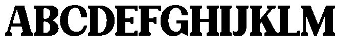 Gegisa Black Font UPPERCASE