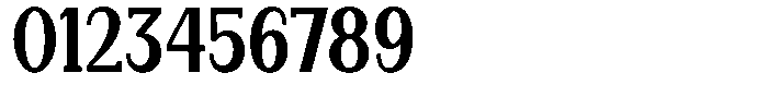 Gegisa Bold Condensed Font OTHER CHARS