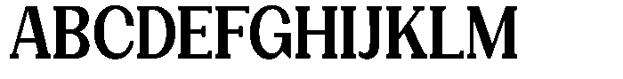 Gegisa Bold Condensed Font UPPERCASE