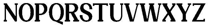 Gegisa Bold Condensed Font UPPERCASE