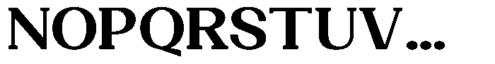 Gegisa Bold Expanded Font UPPERCASE