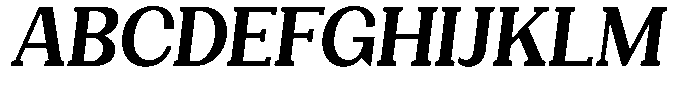 Gegisa Bold Slant Font UPPERCASE