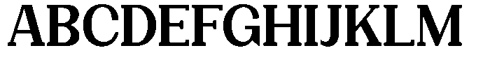 Gegisa Bold Font UPPERCASE