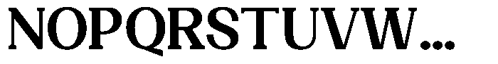 Gegisa Bold Font UPPERCASE