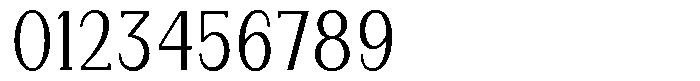 Gegisa Condensed Font OTHER CHARS