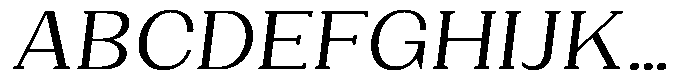Gegisa Expanded Slant Font UPPERCASE