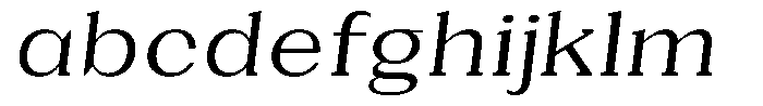 Gegisa Expanded Slant FONT
