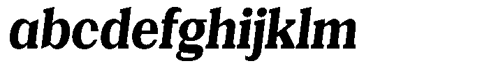 Gegisa Extra Bold Condensed Slant FONT