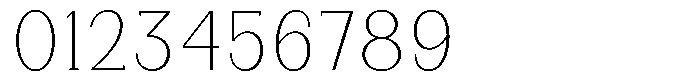 Gegisa Extra Light Font OTHER CHARS