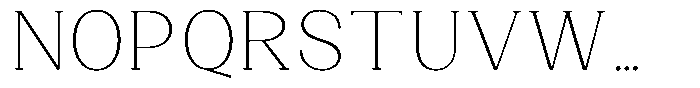 Gegisa Extra Light Font UPPERCASE
