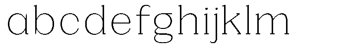 Gegisa Extra Light FONT
