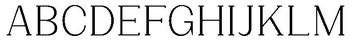 Gegisa Light Font UPPERCASE