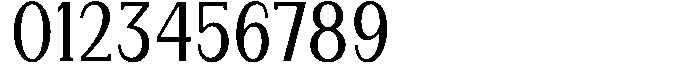 Gegisa Medium Condensed Font OTHER CHARS