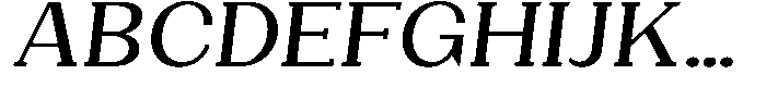 Gegisa Medium Expanded Slant Font UPPERCASE
